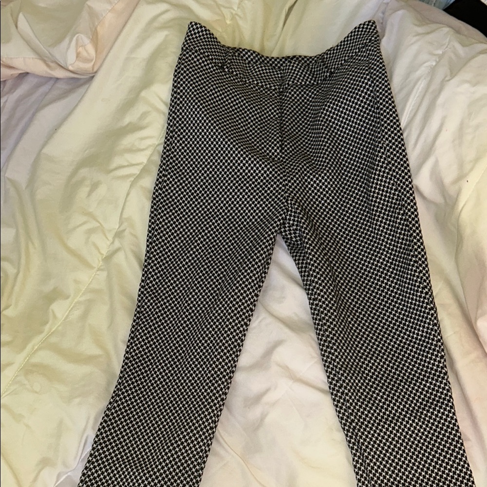 Iris Monochrome Houndstooth Trousers